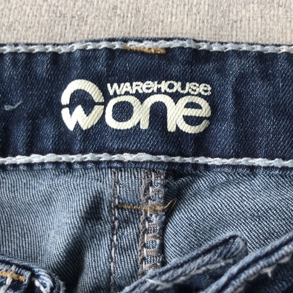 ⭐️4 for 20⭐️ Warehouse One size 4 blue jean capris - Picture 8 of 11